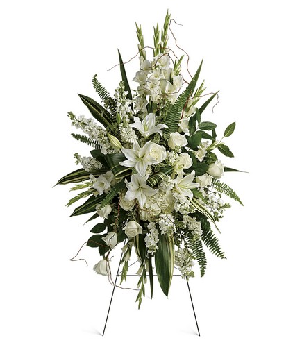 Heartfelt Sympathy Spray from Rees Flowers & Gifts in Gahanna, OH